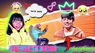 ♦️Sooneeta REACTION ON 👑TotalGaming093 AJJUBHAI FACE ✅  😍CUTE BABU 💚 [upl. by Stanhope]