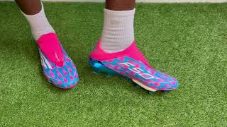 Adidas F50 FGAG Boots Review  On Feet amp Unboxing ASMR [upl. by Carlos977]