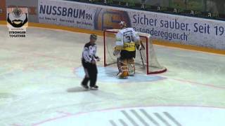 432016 EHC Olten  HC Ajoie Penaltyschiessen [upl. by Ymmor213]