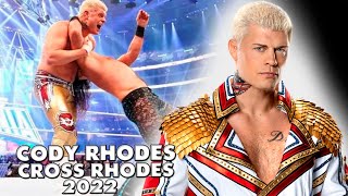 Cody Rhodes  Cross Rhodes Compilation 2022 [upl. by Nwahsauq]