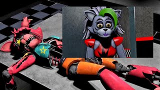 🎥 Fnaf Roxy Repairs Foxy meet Animatronics movie stories cool mha new movie [upl. by Jacquelyn375]