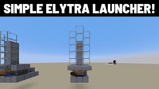 How To Build An Elytra Launcher Minecraft java 120 [upl. by Olivia]