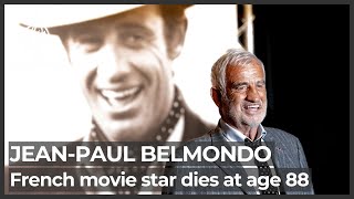 French movie star JeanPaul Belmondo of Breathless dies at age 88 [upl. by Suravat459]