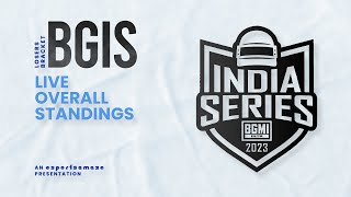 Live Points Table BGIS 2023  A BGMI Tournament by kraftonindiaesports [upl. by Asila]