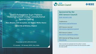 Bat Echolocation Scan Pattern Reconstruction Using Convolutional Sparse Coding [upl. by Hnil]