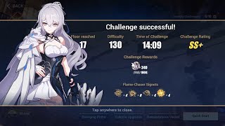 Honkai Impact 3 Elysian Realm 130D SILVERWING NEX Full Run [upl. by Capps]