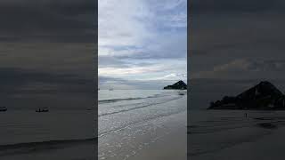 Beautiful Morning Walk on Hua Hin Beach 🇹🇭 Thailand [upl. by Awe]