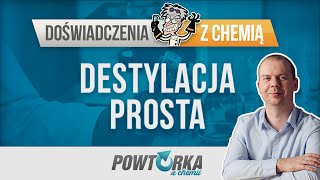 Destylacja prosta  powtórka z chemii [upl. by Alimat]