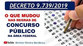 MUDANÇA NOS CONCURSOS PÚBLICOS FEDERAIS entenda o Decreto 97392019 [upl. by Anuahc774]