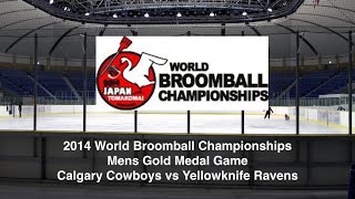 2014 World Broomball Championship Mens Game [upl. by Notsahc]