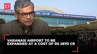 Cabinet approves Rs 2870 cr funding for expansion of Varanasi Airport [upl. by Bald786]