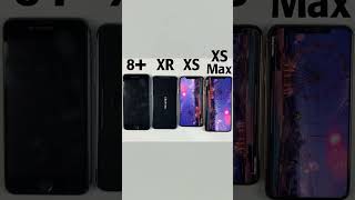 iPhone 8 Plus vs XR vs XS vs XS Max PUBG TEST in 2023  Best iPhone For BGMI in 2023 Shorts Bgmi [upl. by Pulchi]