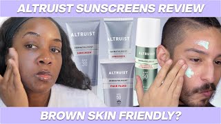 Altruist Sunscreen Review Brown Skin Friendly feat The Style And Beauty Doctor [upl. by Linn]