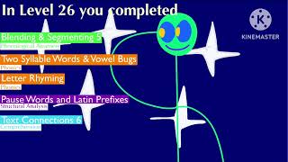 Level 26 completed in Lexia Core5 Reading [upl. by Nyleaj]