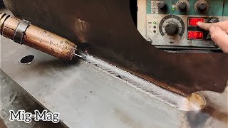 why no welders talk about this Simple MIGMAG Welding Technique [upl. by Thar570]