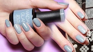 Easy Stamping on Gel Polish [upl. by Eilujna]