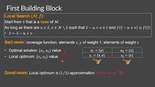 FOCS 2024 3C Deterministic Algorithm and Faster Algorithm for Submodular Maximization [upl. by Vinn]