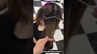 Hair tutorial v2 fashion fashiontrends fashionstyle fashionblogger hair haircare follow [upl. by Quitt]