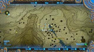 BotW191 Hebra Mountains 100 Map Shrines Leviathan Skeleton Treasure Koroks [upl. by Aillimac]