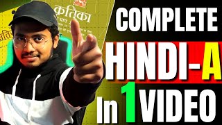 COMPLETE Class 10th Hindi A in 1 Shot Class 10 Hindi in One Shot Complete Kshitij  Kritika 2024 [upl. by Haraj]