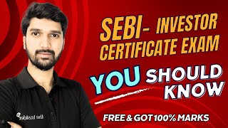 SEBI Investor Certification Examination by NISM How to enroll for FREE amp syllabus I GOT 99 ✅ [upl. by Conyers]