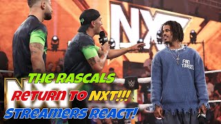 Streamers React  The Rascals return to NxT wwe tna nxt [upl. by Ignatia]