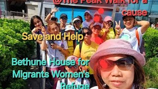 Celebrating HK National Day Walk for a Cause to Help Bethune House Thepeak explorehk subscribe [upl. by Richmond]