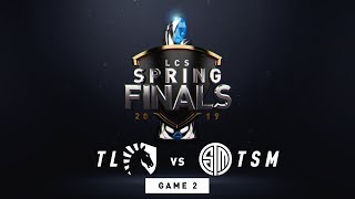 TL vs TSM  Finals Game 2  LCS Spring Split  Team Liquid vs TSM 2019 [upl. by Nalrah]