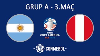 PES 2017  CONMEBOL COPA AMERICA 2024  GRUP A  3MAÇ  Arjantin 🇦🇷🆚🇵🇪 Peru  CopaAmérica2024 [upl. by Cicenia]