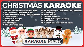 Christmas Songs Karaoke Medley [upl. by Eetnuahs204]