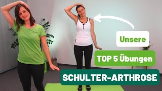 Unsere TOP 5 Übungen bei SchulterArthrose [upl. by Leahcimauhsoj]