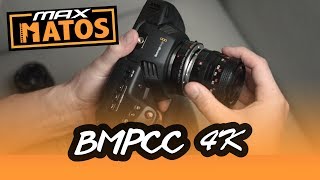 MATOS Black Magic Pocket cinéma caméra 4k test en français   MaxMaximus [upl. by Lotsyrc]