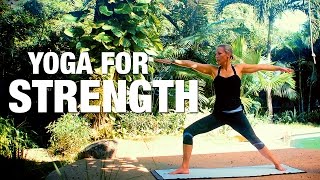 Yoga for Strength Yoga Class  Five Parks Yoga [upl. by Vlada]