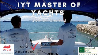 IYT Master of Yachts 200 GT limited Course  What to expect [upl. by Fried]