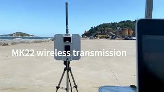 Mk22 video datalink Real testing video for 22Km drone commmuincation [upl. by Ennobe387]