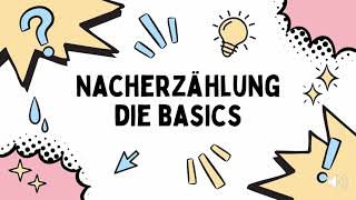 Nacherzählung  Dos amp Donts [upl. by Ecaidnac]