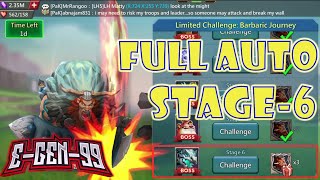 limited challenge gothrak barbarian stage 6 barbaric journey stage 6 auto [upl. by Luca]