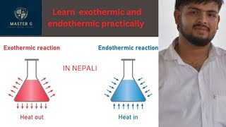 learn exothermic and endothermic reaction practically [upl. by Ornie]