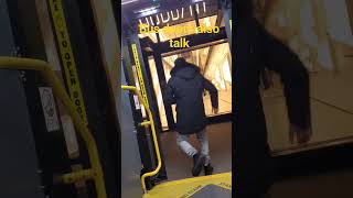 Bus door opening and closing announcement [upl. by Woodhouse]