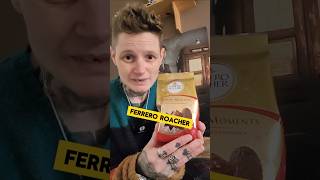 Ferrero Rocher Golden Moments Taste Test shorts [upl. by Dovev959]