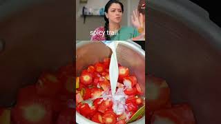 Anupama Ne banaya gajar ka halwa recipe shorts spicytrail [upl. by Crespi]