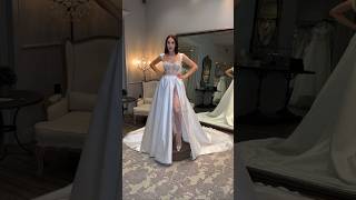 BERTA Wedding Dress  Matching Lace Leggings NOW at Lovella Bridal [upl. by Jon]