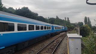 here is the midland Pullman hst 43046 Geoff Drury and 43049 to st Phillips depot with a 2 tone [upl. by Kinch]