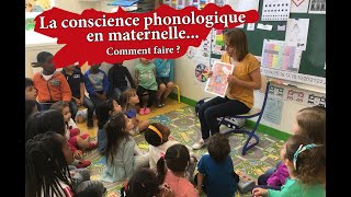 La conscience phonologique en maternelle Comment faire [upl. by Muhan]