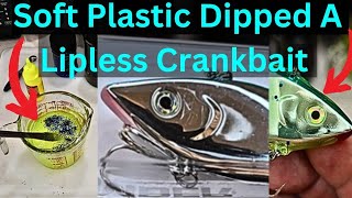 Dipped A Lipless Crankbait In Soft Plastic [upl. by Neened]