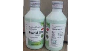 Loacid GO Syrup Magaldrate and Simethicone Oral Suspension Syrup [upl. by Bonne356]