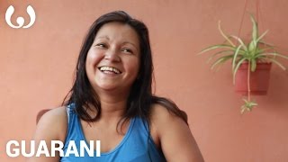 WIKITONGUES María speaking Guarani [upl. by Haraj]