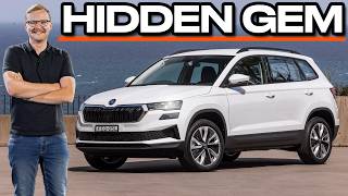 This SUV Is A Good Deal Skoda Karoq 2024 Review [upl. by Naujahs]