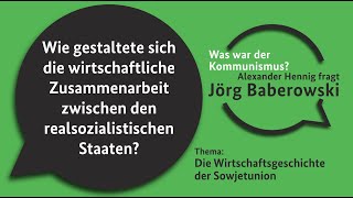 Wie gestaltete sich die wirtschaftliche Zusammenarbeit zwischen den realsozialistischen Staaten [upl. by Keung]