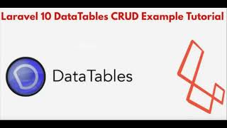 Laravel 10 yajra DataTables Crud Example [upl. by Liba]